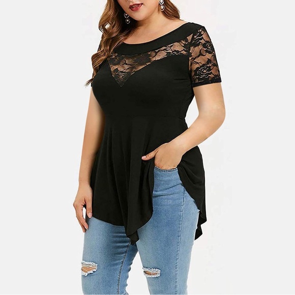 Short sleeve lace tunic! - Picture 7 of 7